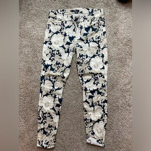 Seven for all mankind floral jeans